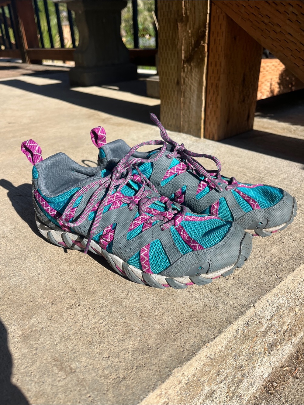 Merrell Teal and Gray Women's Hiker’s